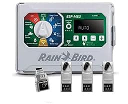 Rain-Bird Controller Indoor Outdoor Lawn Irrigation Sprinkler Timer ESPME3 photo