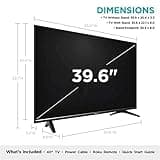 Hisense 40-Inch Class H4 Series LED Roku Smart TV thumbnail 5