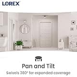Lorex Smart Indoor Pan/Tilt Wi-Fi Security Camera thumbnail 3