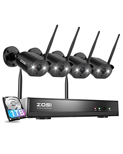ZOSI 8CH 2K Wireless Security Camera System Outdoor Indoor main view