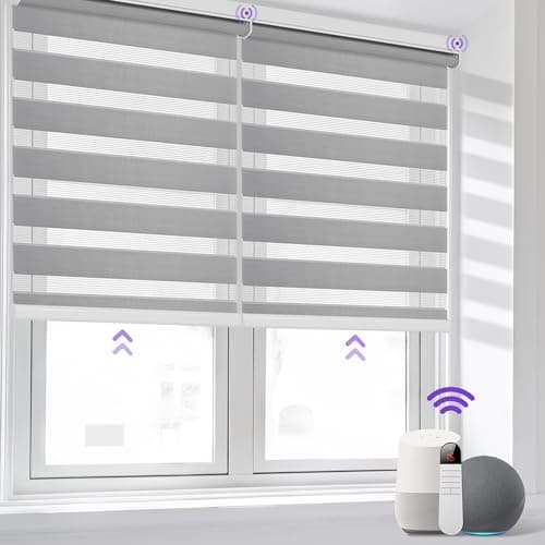Allesin Motorized Zebra Blinds main view