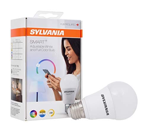 SYLVANIA SMART+ ZigBee Full Color and Tunable White A19 LED Bulb main view