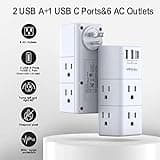 USB Multi Plug Outlet Extender thumbnail 2