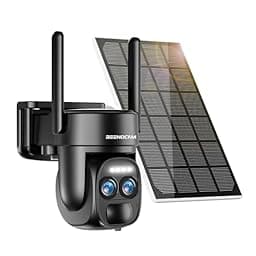 4K 8MP Solar Security Cameras Wireless Outdoor Battery Powered photo