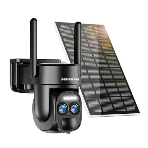 4K 8MP Solar Security Cameras Wireless Outdoor Battery Powered main view