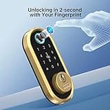 SMONET Bluetooth Keyless Entry Keypad Smart Deadbolt thumbnail 3