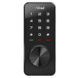 Alfred Touchscreen Smart Door Lock Keypad Pin with Bluetooth, Key Entry photo