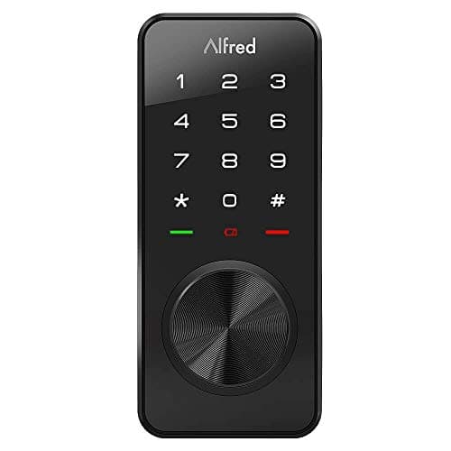 Alfred Touchscreen Smart Door Lock Keypad Pin with Bluetooth, Key Entry main view