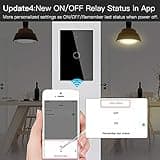 MOES ZigBee Smart Touch Wall Light Switch thumbnail 5