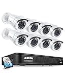 ZOSI 1080P H.265+ Home Security Camera System thumbnail 1