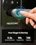Smart Lock, Proscenic Keyless Entry Door Lock with Handle thumbnail 4