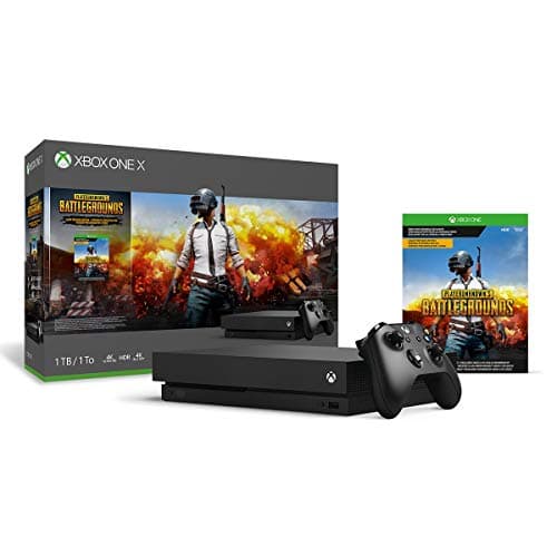 Xbox One X 1TB Console - PLAYERUNKNOWN’S BATTLEGROUNDS Bundle [Digital Code] (Renewed) main view