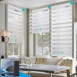 DENFOON Motorized Zebra Blinds photo