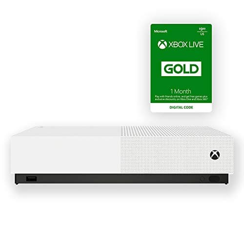 Microsoft - Xbox One S 1TB All-Digital Edition Console - Controller and Game Codes Not Included (Renewed) main view