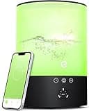 Cool Mist Humidifiers for Bedroom Large Room, Esemoil Upgraded 2.5L Smart WiFi Baby Air Humidifier with Top-Fill & 28dB, 24H & BPA-Free Ultrasonic Diffuser for Plants, 8 Color Light, Works with Alexa thumbnail 1