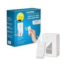Lutron Caseta Single-Pole/3-Way Smart Lighting Lamp Dimmer and Remote Kit photo