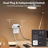 HBN WiFi Heavy Duty Dual Outlet Smart Plug thumbnail 4