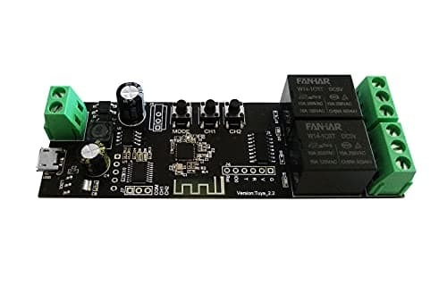 2 Channel WiFi Relay Switch Module main view