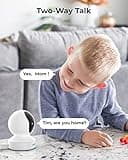 REOLINK Cameras for Home Security, 4MP PT Plug-in Security Camera Indoor Wireless, 2.4/5Ghz WiFi, Auto Tracking, Night Vision, Baby Monitor/Pet Camera, Home Cameras with App for Phone, E1 Pro thumbnail 5