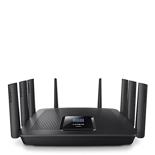 Linksys WiFi 5 Router, Tri-Band, 3,000 Sq. ft Coverage, 25+ Devices, Speeds up to (AC5400) 5.4Gbps - EA9500 main view