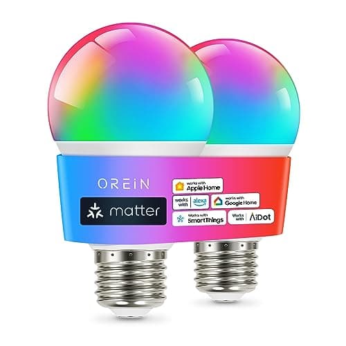 OREiN Matter Smart Light Bulbs main view