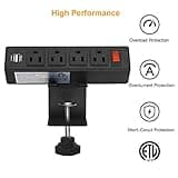 HHSOET Desk Clamp Power Strip thumbnail 3