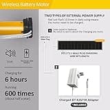 AM25 RF Solar Powered Rechargeable Battery Motor Kit Wireless Battery Operated DIY Motorized Blinds/Shades thumbnail 4