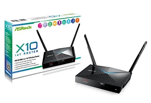 ASRock X10 AC1300 2-in-1 IoT Wireless Router main view
