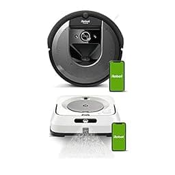 iRobot Roomba i7 7150 Wi-Fi Connected Robot Vacuum and Braava Jet m6 Robot Mop Bundle photo