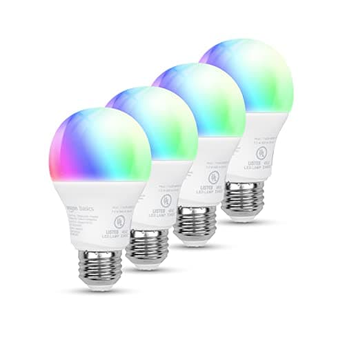 Amazon Basics Smart A19 LED Light Bulb main view