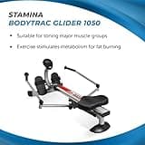 Stamina BodyTrac Glider Hydraulic Rowing Machine thumbnail 2