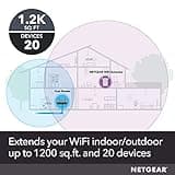 NETGEAR EX6150-100NAS AC1200 Dual Band Wi-Fi Range Extender thumbnail 2