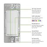 Enbrighten 700 Series Z-Wave In-Wall Smart Light Switch with QuickFit and SimpleWire, White Toggle thumbnail 4