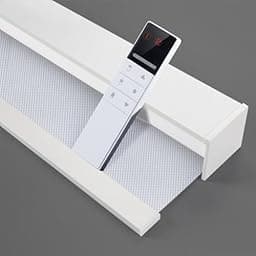 ZSHINE Motorized Blackout Window Roller Blinds photo
