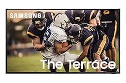 SAMSUNG 55-inch Class QLED 4K The Terrace Partial Sun Outdoor photo