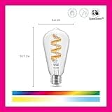 WiZ Connected Color ST19 Color Filament LED Smart Bulb thumbnail 2
