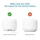 VOMENC Google WiFi Wall Mount ABS Bracket Holder Shelf thumbnail 5