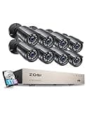 ZOSI 3K Lite 8CH Security Camera System Outdoor with 1TB Hard Drive thumbnail 1