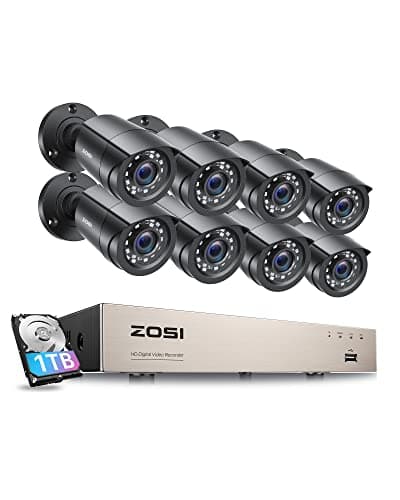 ZOSI 3K Lite 8CH Security Camera System Outdoor with 1TB Hard Drive main view