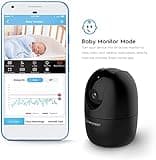 Amcrest 1080P WiFi Camera Indoor, Nanny Cam, Dog Camera, Sound & Baby Monitor, Human & Pet Detection, Motion-Tracking, 2.4Ghz Only, Pan/Tilt Wireless IP Camera, Night Vision, Smart Home ASH21-B thumbnail 3
