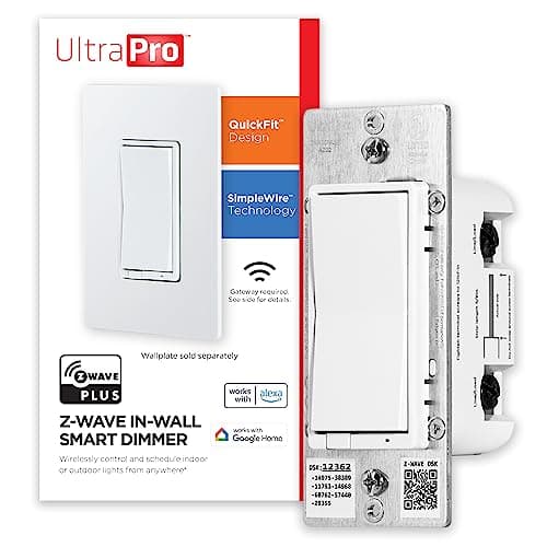 UltraPro 700 Series Z-Wave In-Wall Smart Rocker Light Dimmer main view