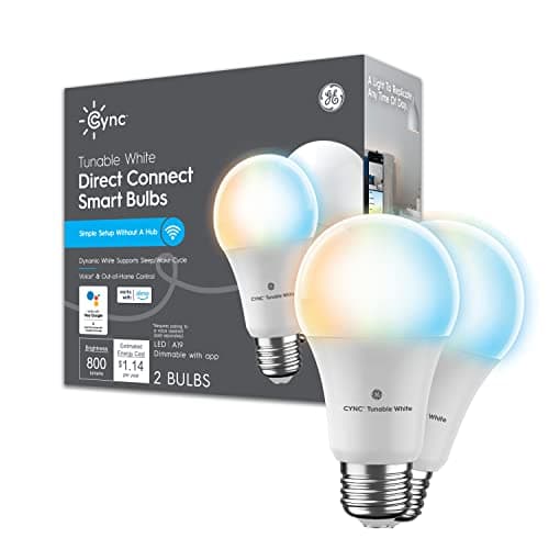 GE CYNC Smart LED Light Bulbs main view