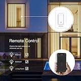 MoesGo WiFi Smart Single Fire Wall Light Switch thumbnail 5