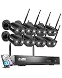 ZOSI 8CH 2K Wireless Security Camera System Outdoor Indoor thumbnail 1