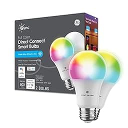 GE CYNC A19 Smart LED Light Bulbs photo