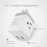 Multi Plug Outlet Extender with USB Ports thumbnail 2