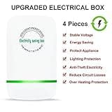 Power Saver Pro - Electric Energy Saver - Electricity Saving Box Intelligent Power Factor Saver Device - Household Voltage Stabilizer Balance Current Source Power Saving Smart US Plug 90-250V thumbnail 3