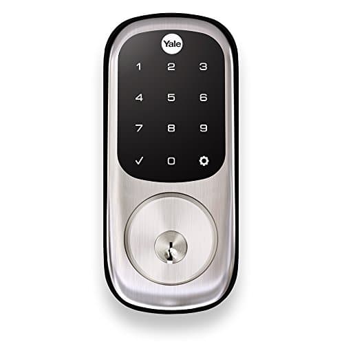 Yale Assure Lock Touchscreen main view