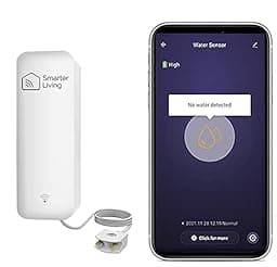 Smarter Living - Smart WiFi Water Sensor & Flood Detector (2-Pack) photo