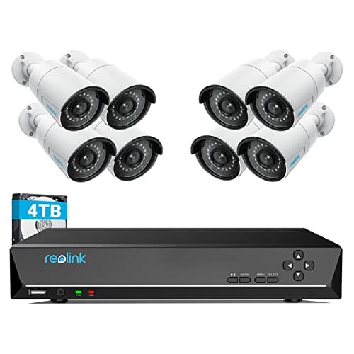 REOLINK 4MP 16CH PoE Security Camera System main view